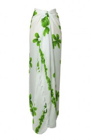 rok wit groene bloemen, rok wit groene bloem boho, rokje wit groene bloem bohemian,